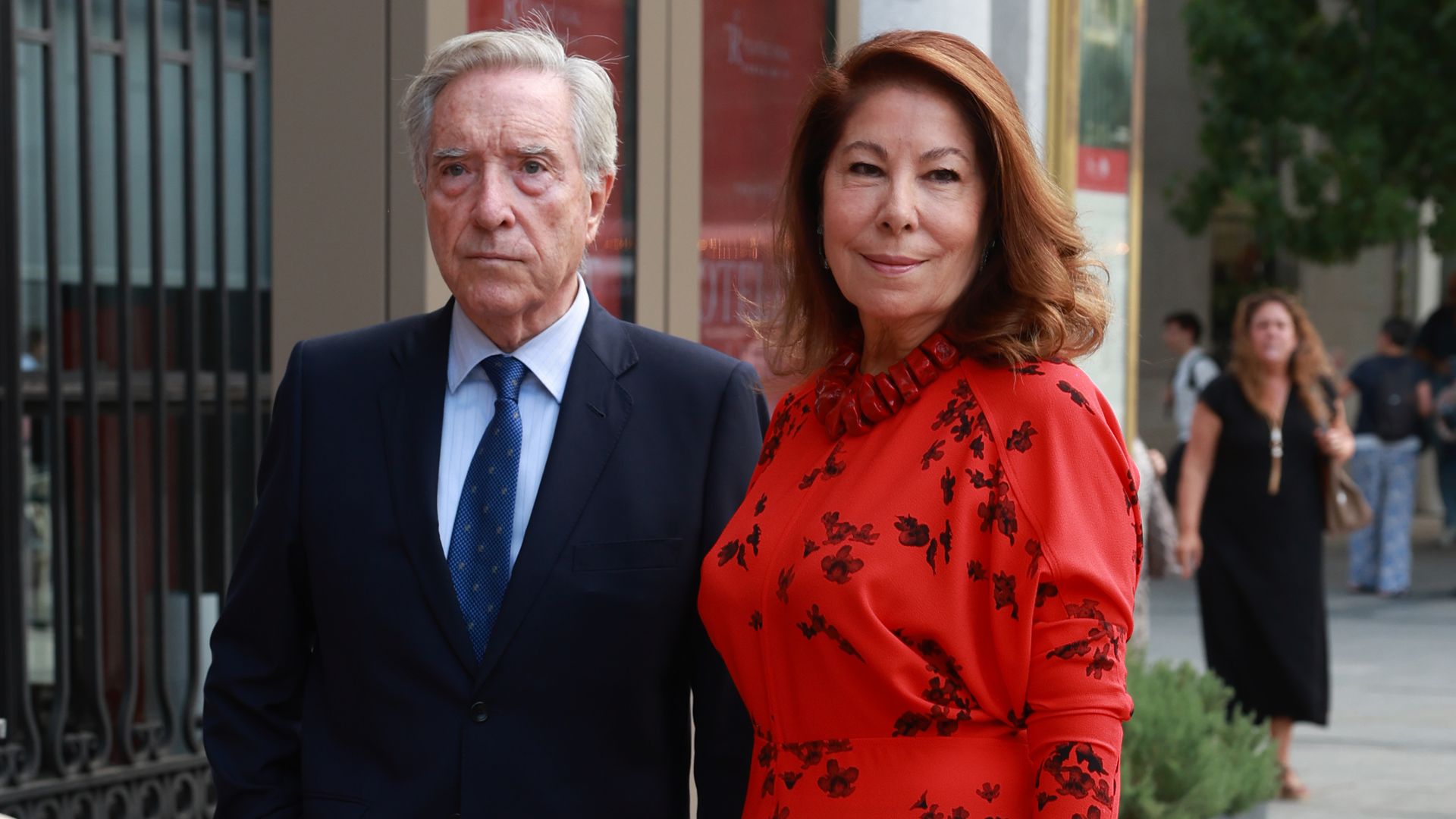 Iñaki Gabilondo con Lola Carretero