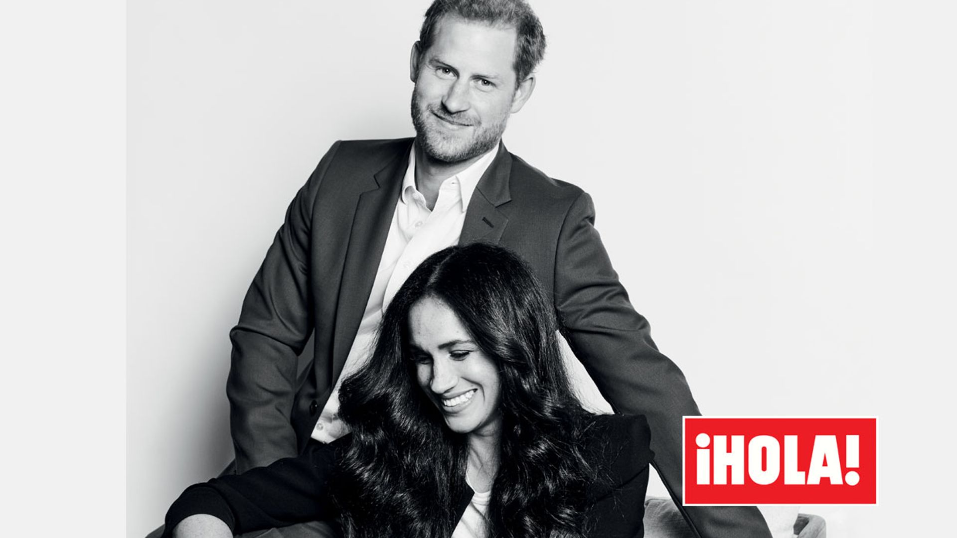 En ¡HOLA!: Harry y Meghan, primer posado como nuevos 'príncipes de América'