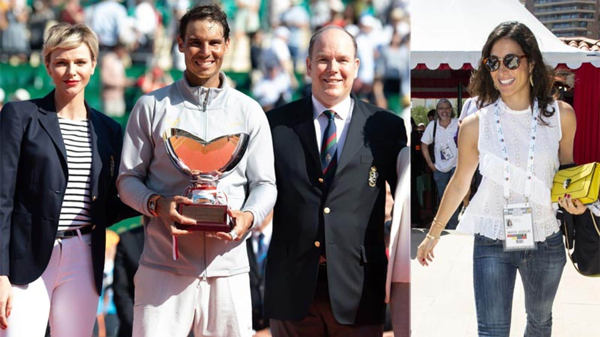 Rafa Nadal escribe otra página de su leyenda en Mónaco ante la atenta mirada de su novia