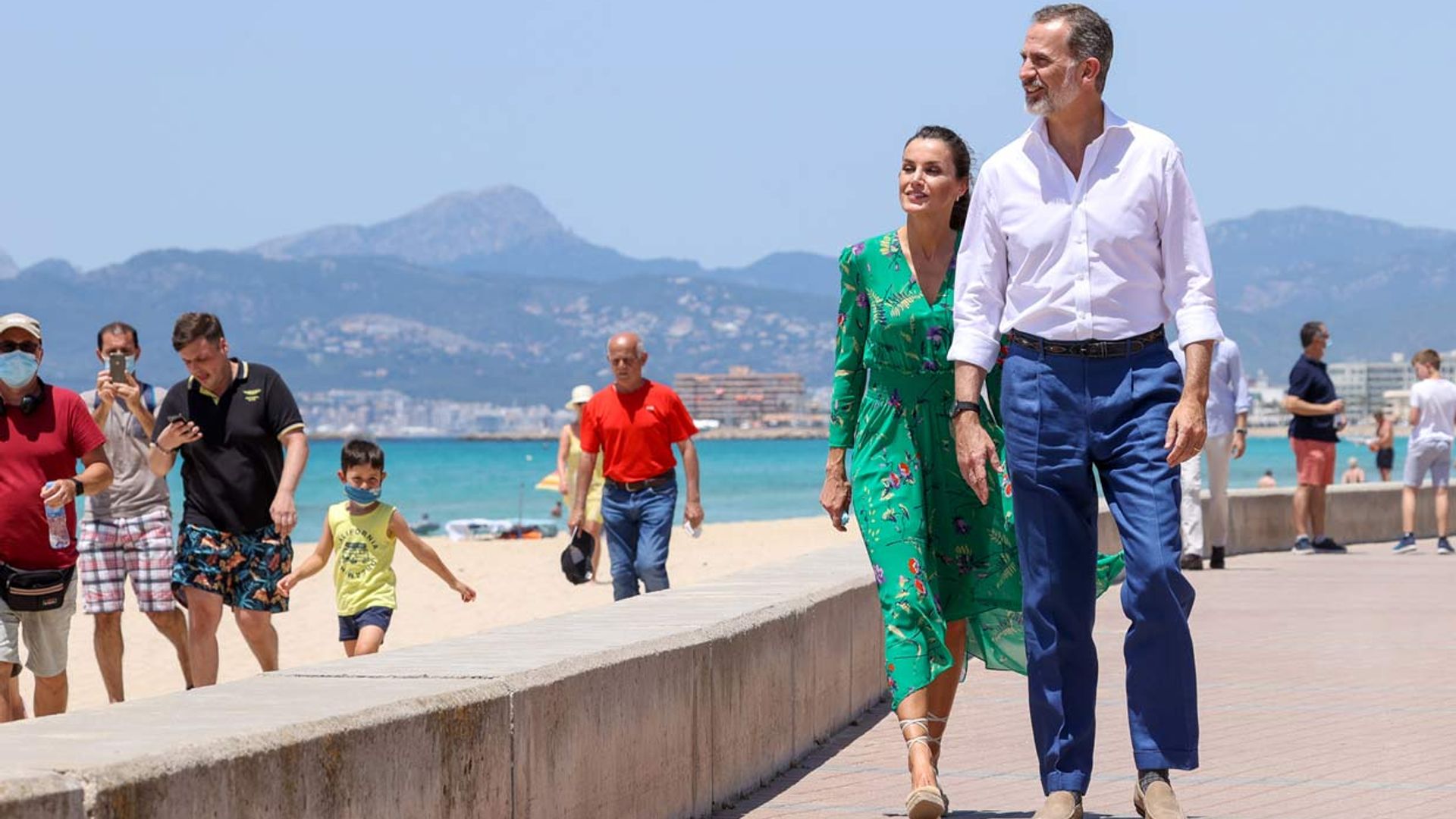 La segunda etapa de su 'tour' por España lleva a los Reyes hasta Mallorca