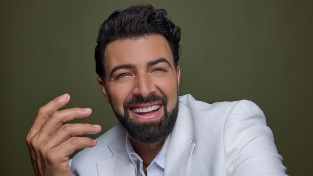 JenCarlos Canela en sesión de fotos