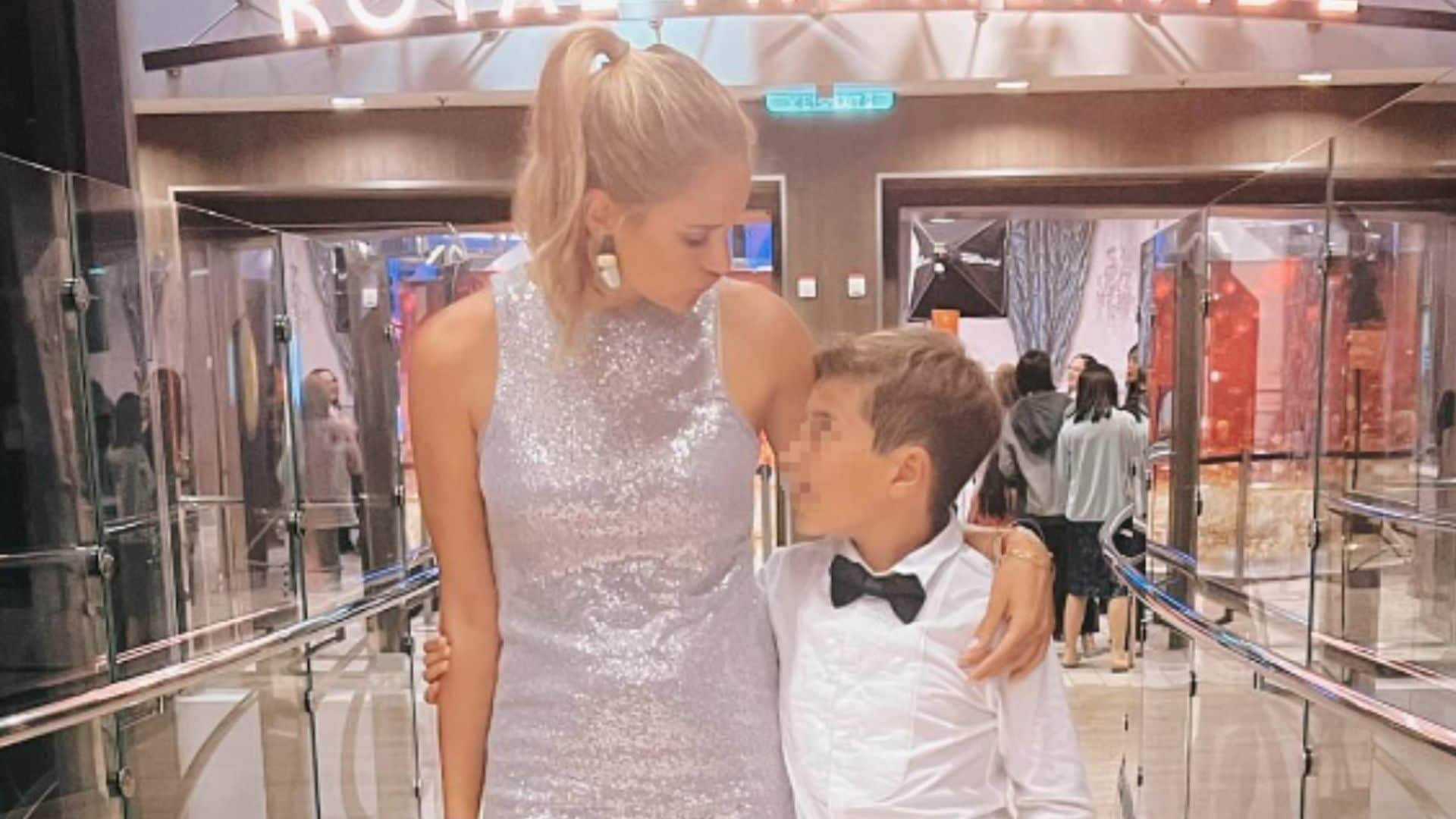 La gran fiesta de Alba Carrillo por el 12 cumpleaños de su hijo Lucas, a la que también ha ido su hermanito Hugo