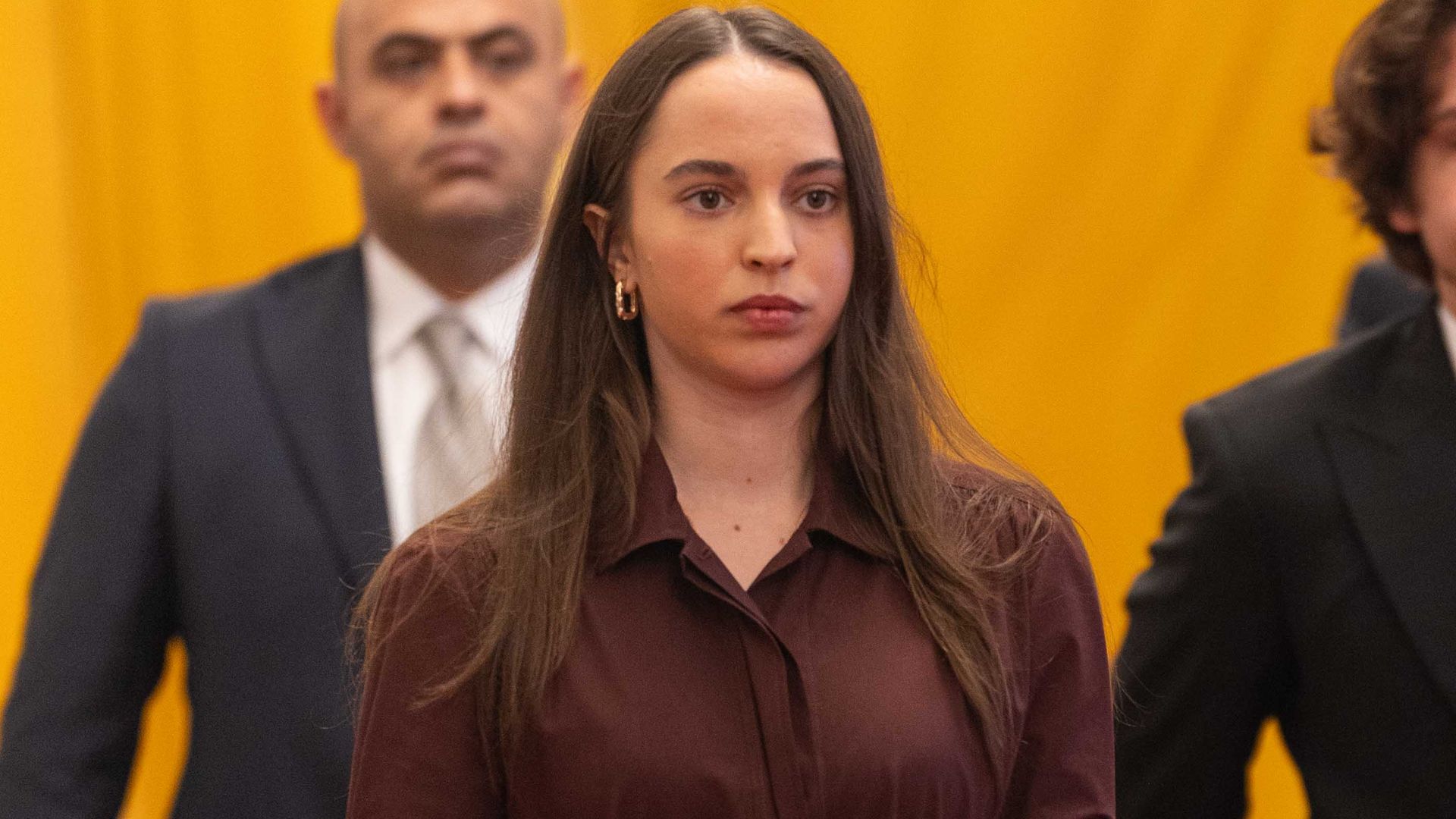 Salma de Jordania con un vestido camisero de su madre