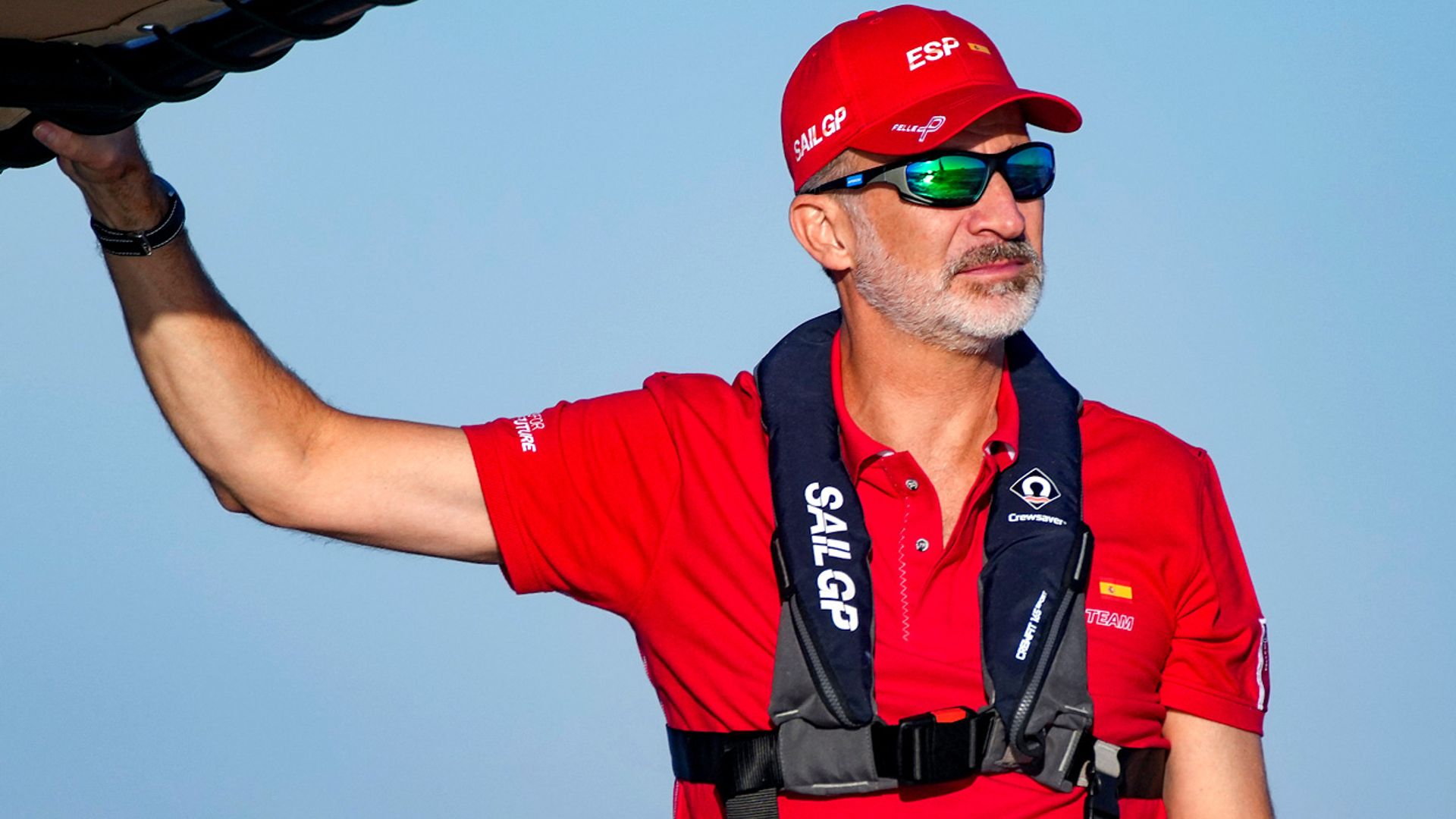 Don Felipe se suma a la competición de catamaranes voladores más rápidos del mundo