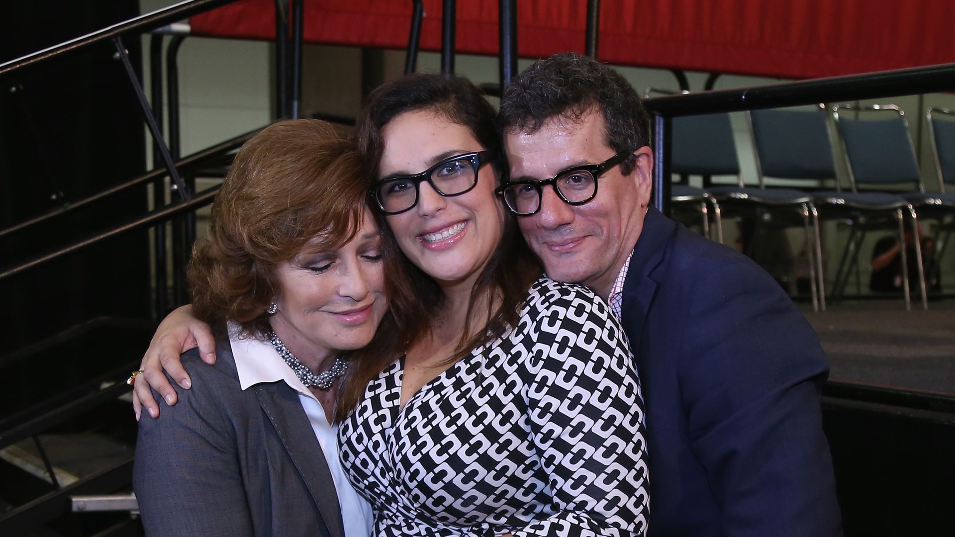 Angelica Maria, madre de Angelica Vale, y Otto Padrón 
