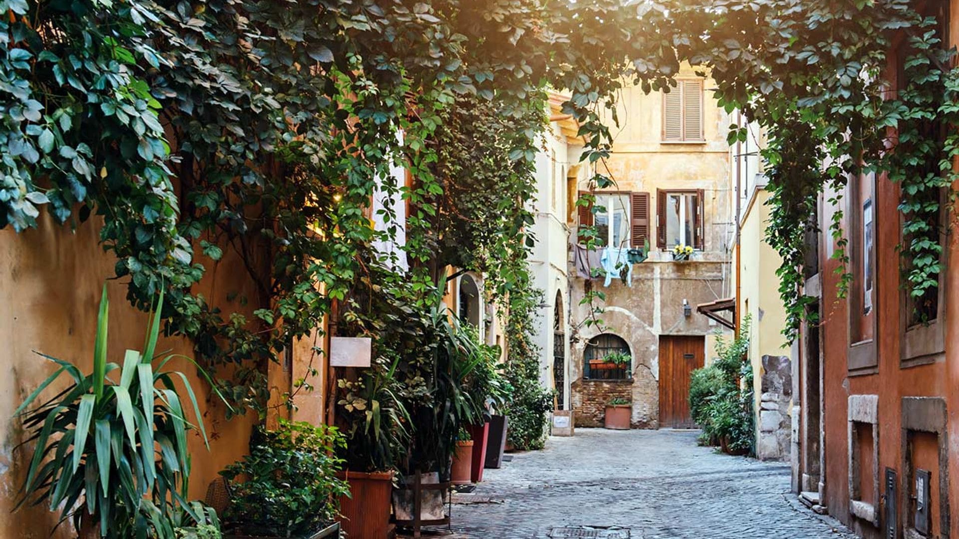 Planes en el barrio del Trastevere, la Roma más bohemia