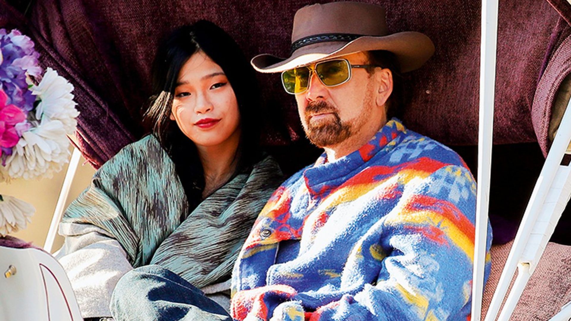Nicolas Cage, quinta boda por sorpresa, con Riko Shibata, treinta años menor que él