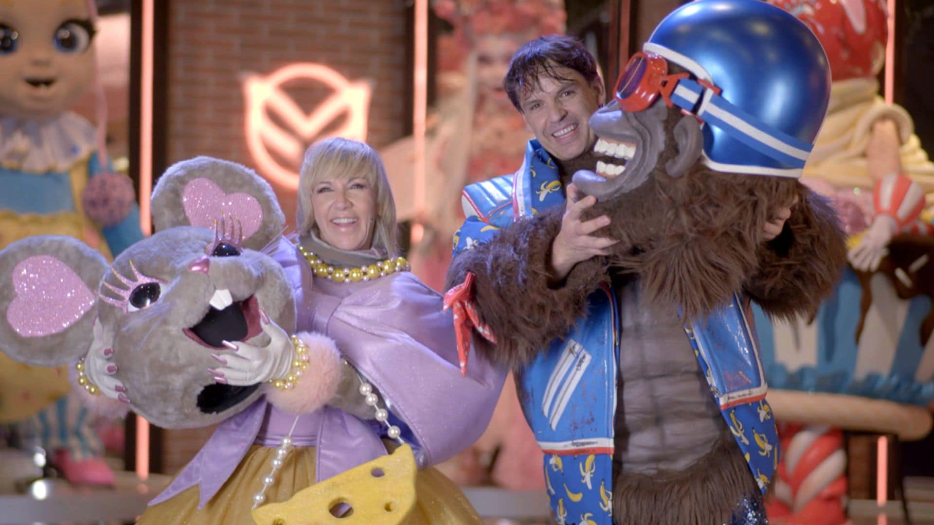 Ana Torroja y Fernando Morientes ganan Mask Singer con los disfraces de Ratita y Gorila