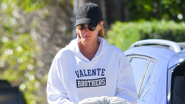 La modelo Gisele Bundchen paseando por Miami 