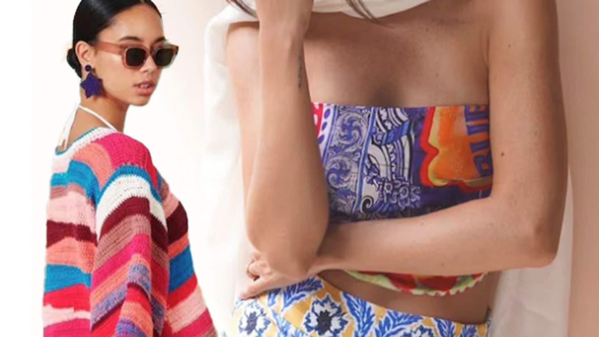 Estos básicos se reinventan con los estampados de verano que darán un toque de color a tus looks