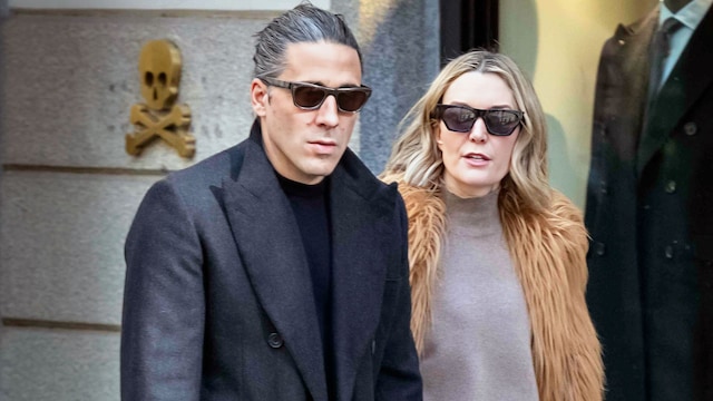 Marta Ortega y Carlos Torretta paseando por Madrid