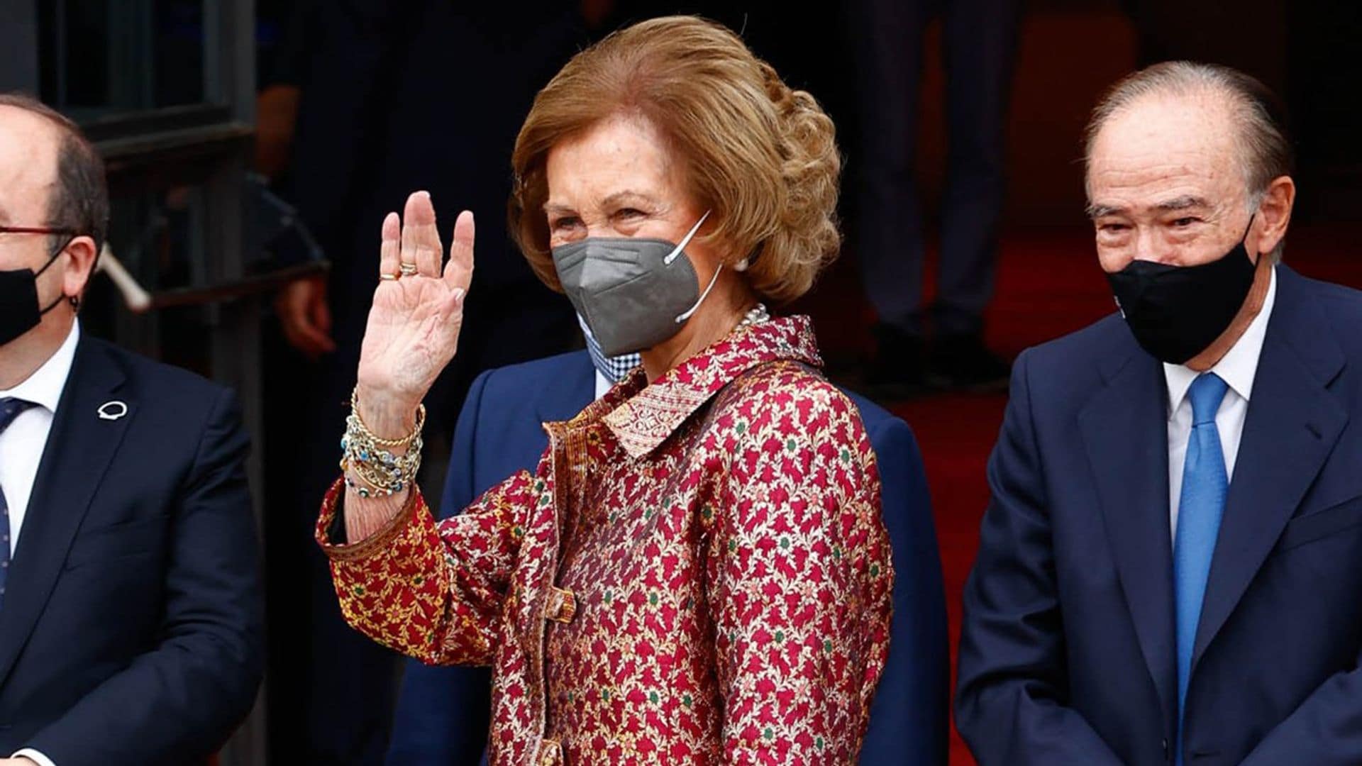 La reina Sofía preside la inauguración de la ópera