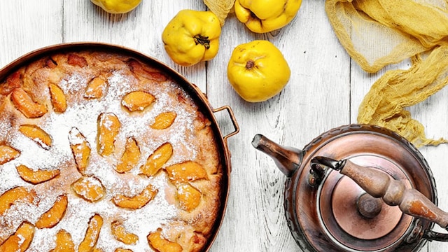 pie membrillo