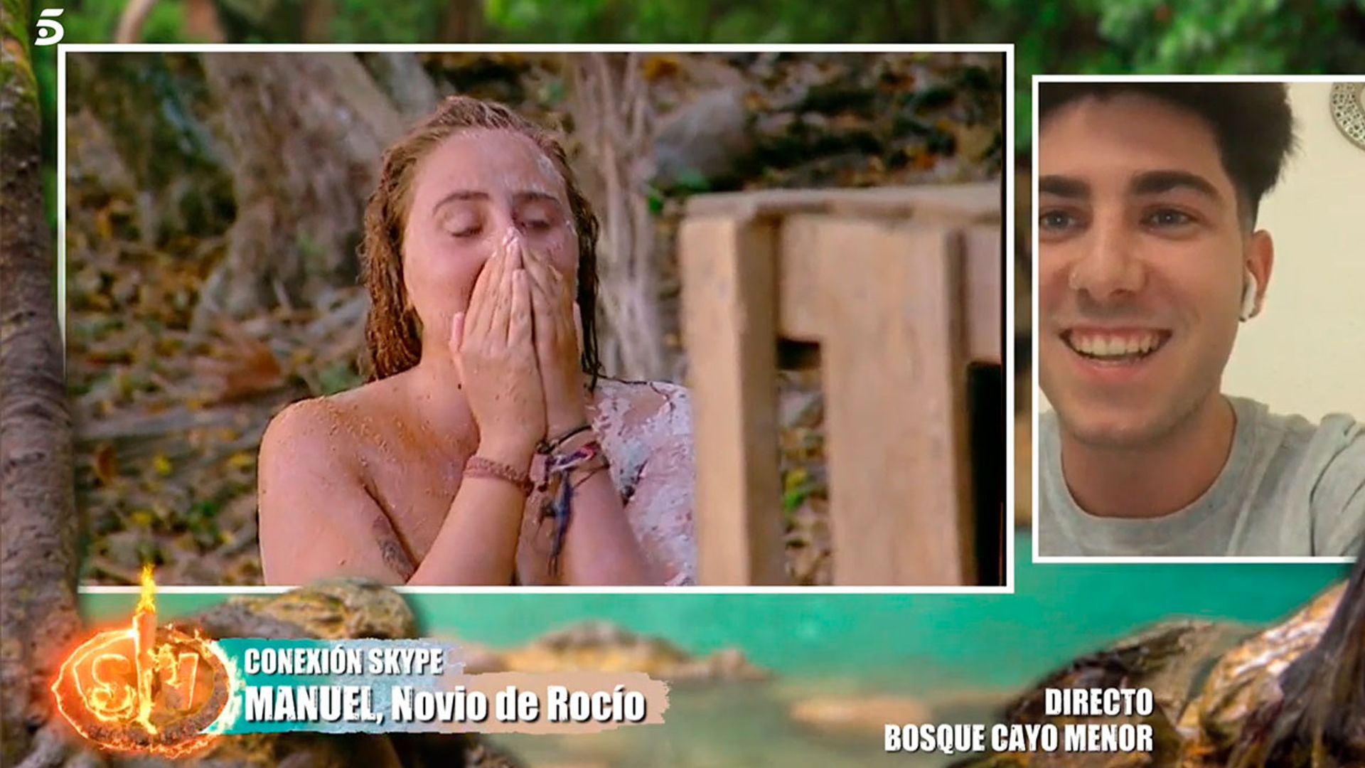 Rocío Flores protagoniza un emotivo momento junto a su novio Manuel