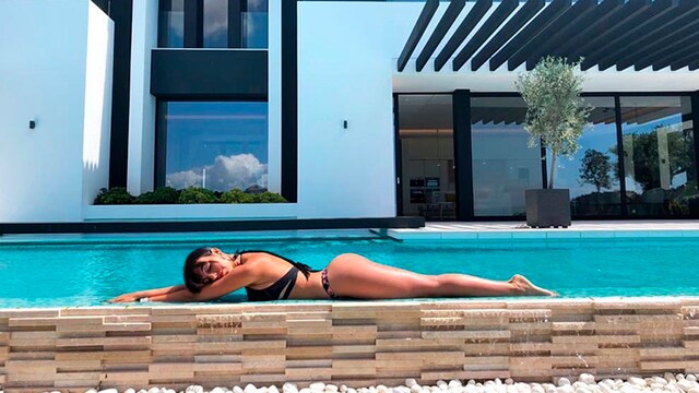 georgina ejercicio gluteos
