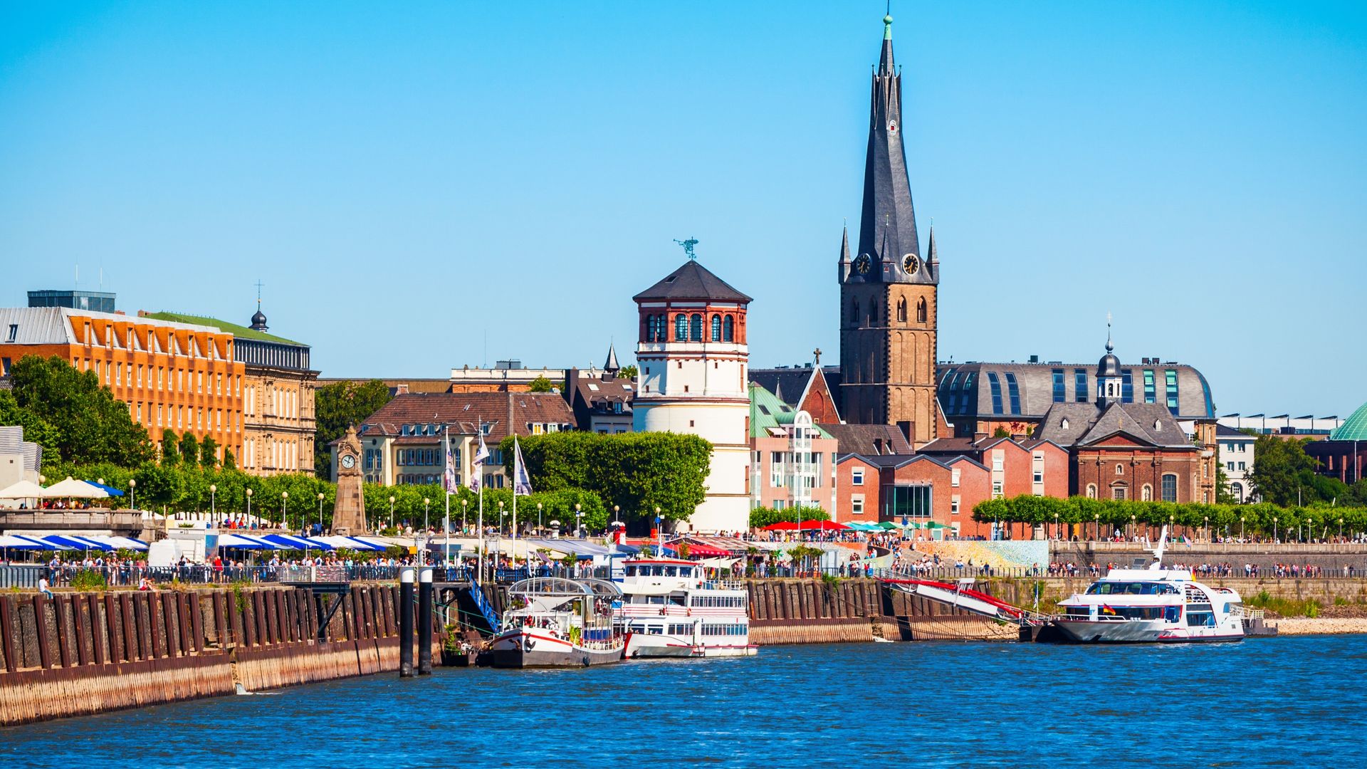 Panorámica de Düsseldorf