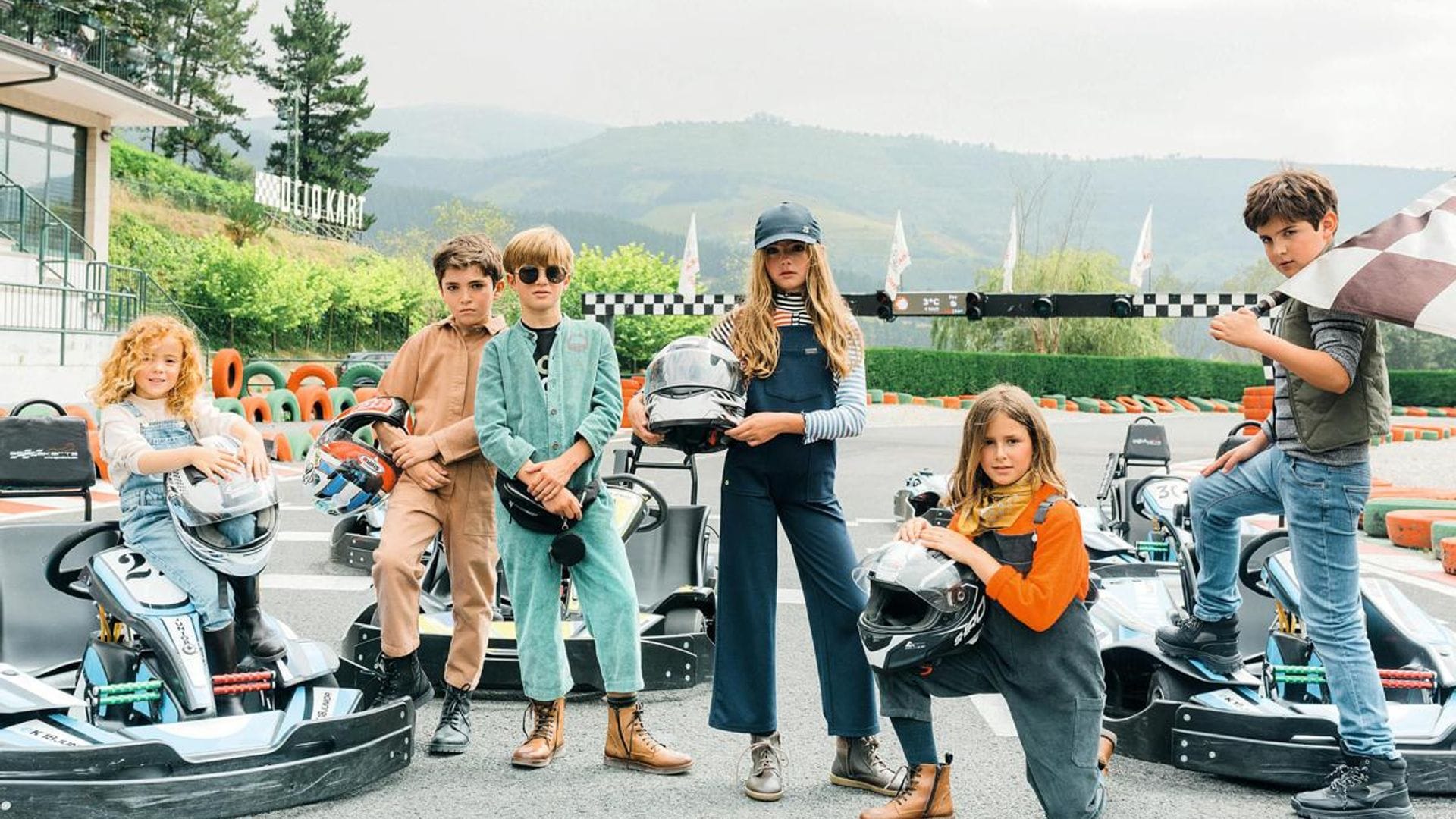 Moda a lo grande para los más pequeños: Tarde en las carreras