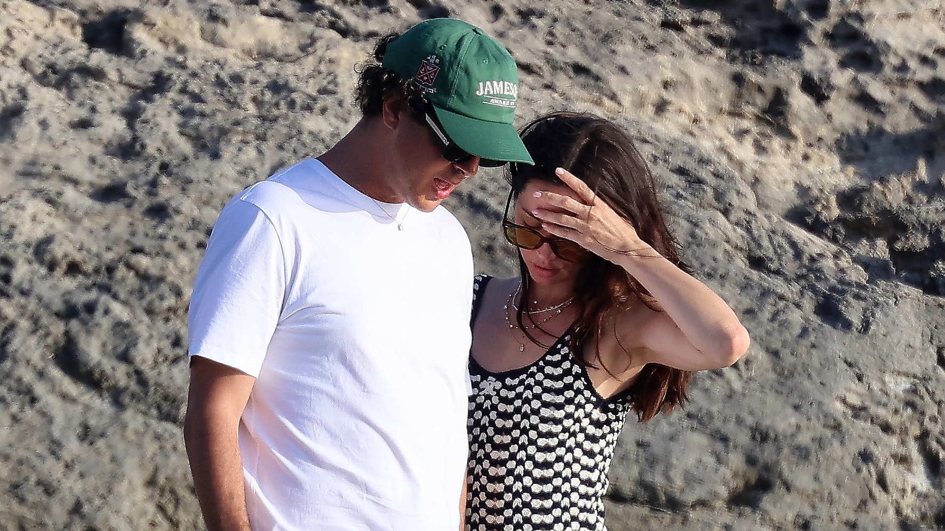 Ana de Armas y Beto durante sus románticas vacaciones
