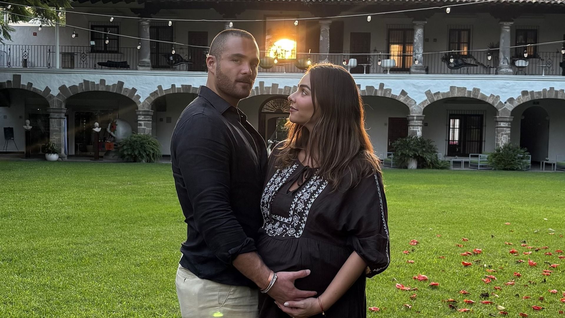 Claudia Martín y su esposo, Carlos Said
