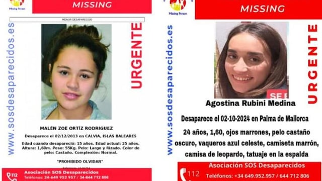 El nexo de unión entre dos jovenes desaparedidas en Palma con 11 años de diferencia  