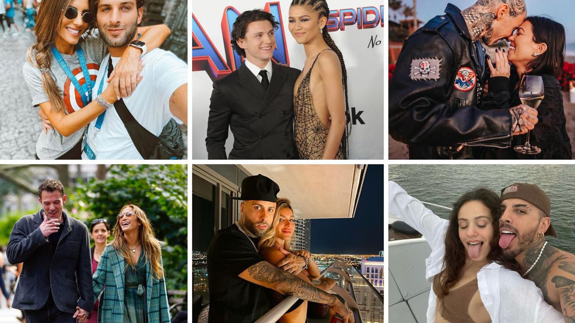 Jennifer Lopez y Ben Affleck, Rosalía y Rauw Alejandro... ¡Las nuevas parejas que nos dejó el 2021!