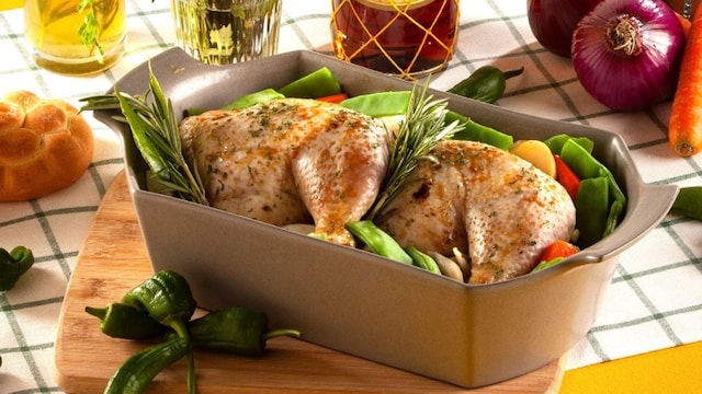 pollo guisado brandy