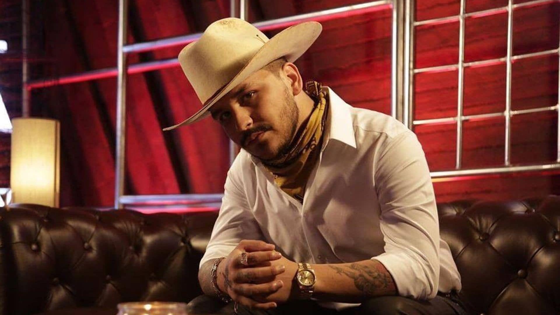 Fallece abuelita de Christian Nodal horas después que la de Belinda