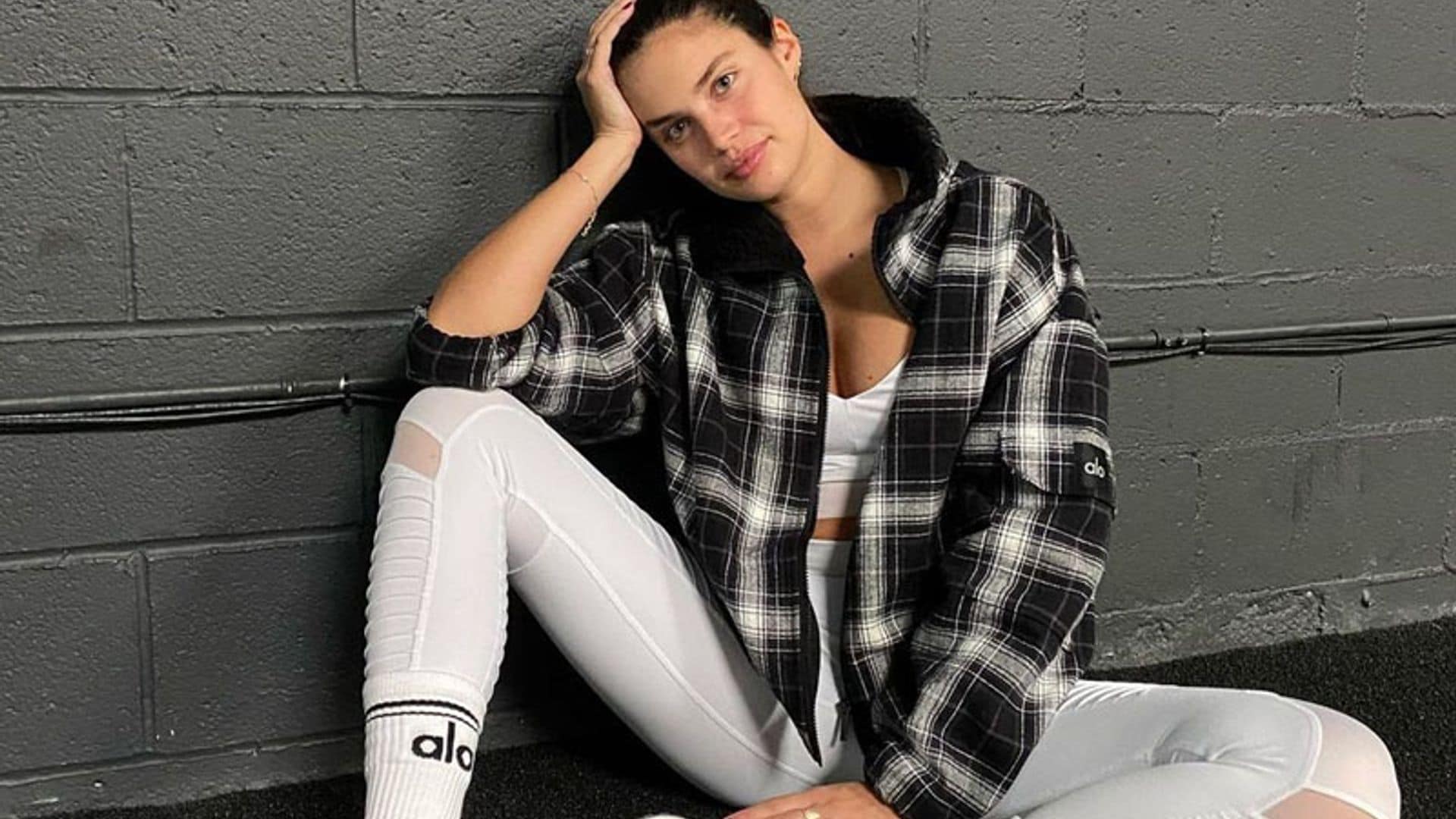 Sara Sampaio se apunta al reto 'fitness' que lanzó Ariadne Artiles