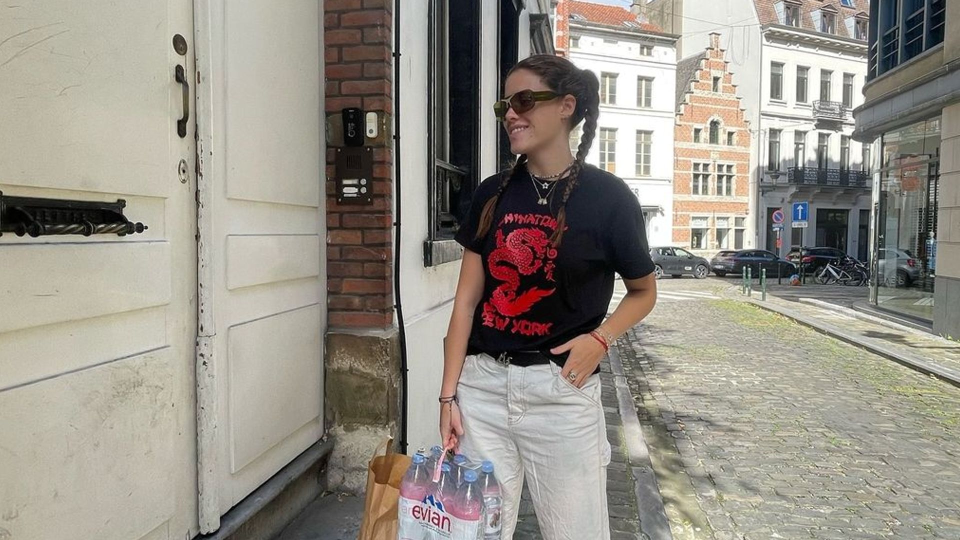 Luna, hija de Carlos Lozano, una estudiante en prácticas en la Comisión Europea de Bruselas