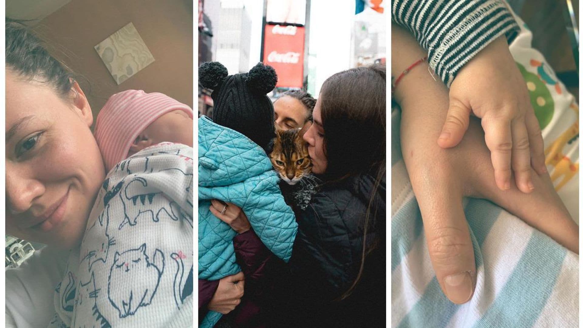 Joy Huerta y los momentos más tiernos con su bebé