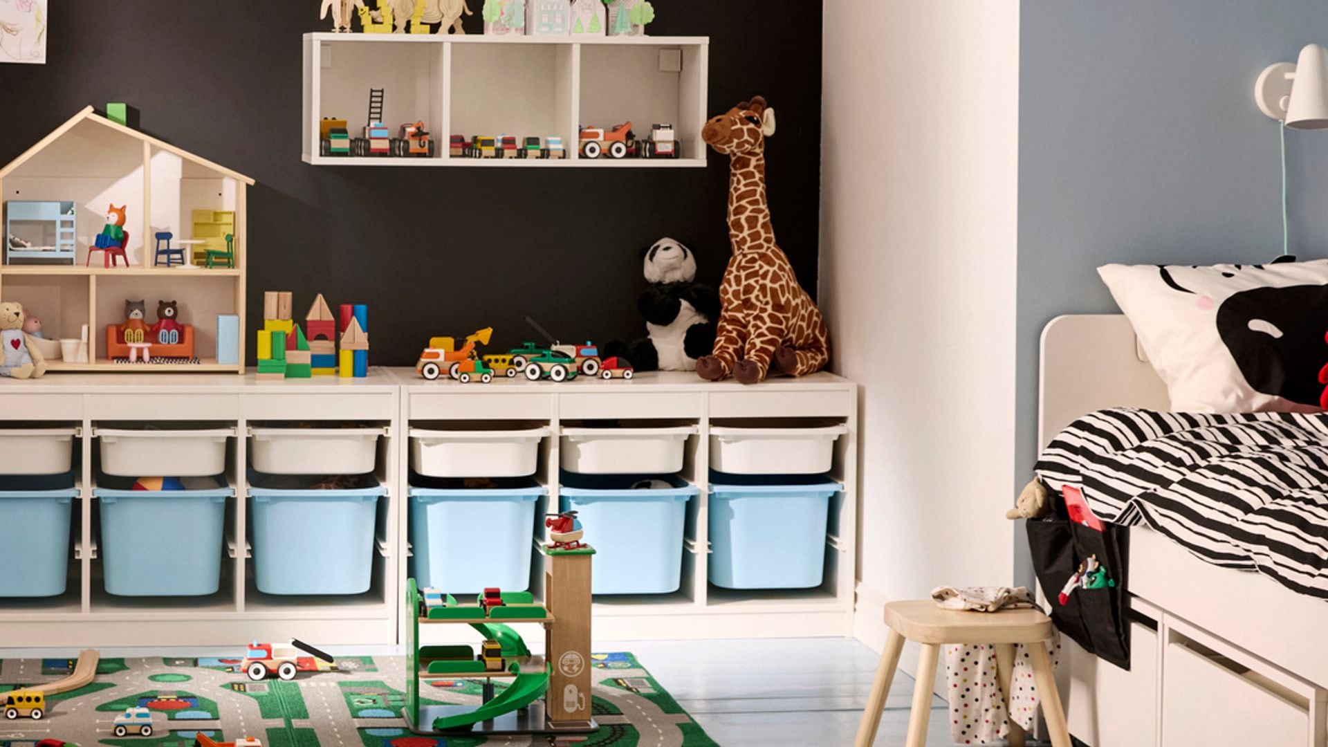 Orden habitación infantil con sistema Trofast