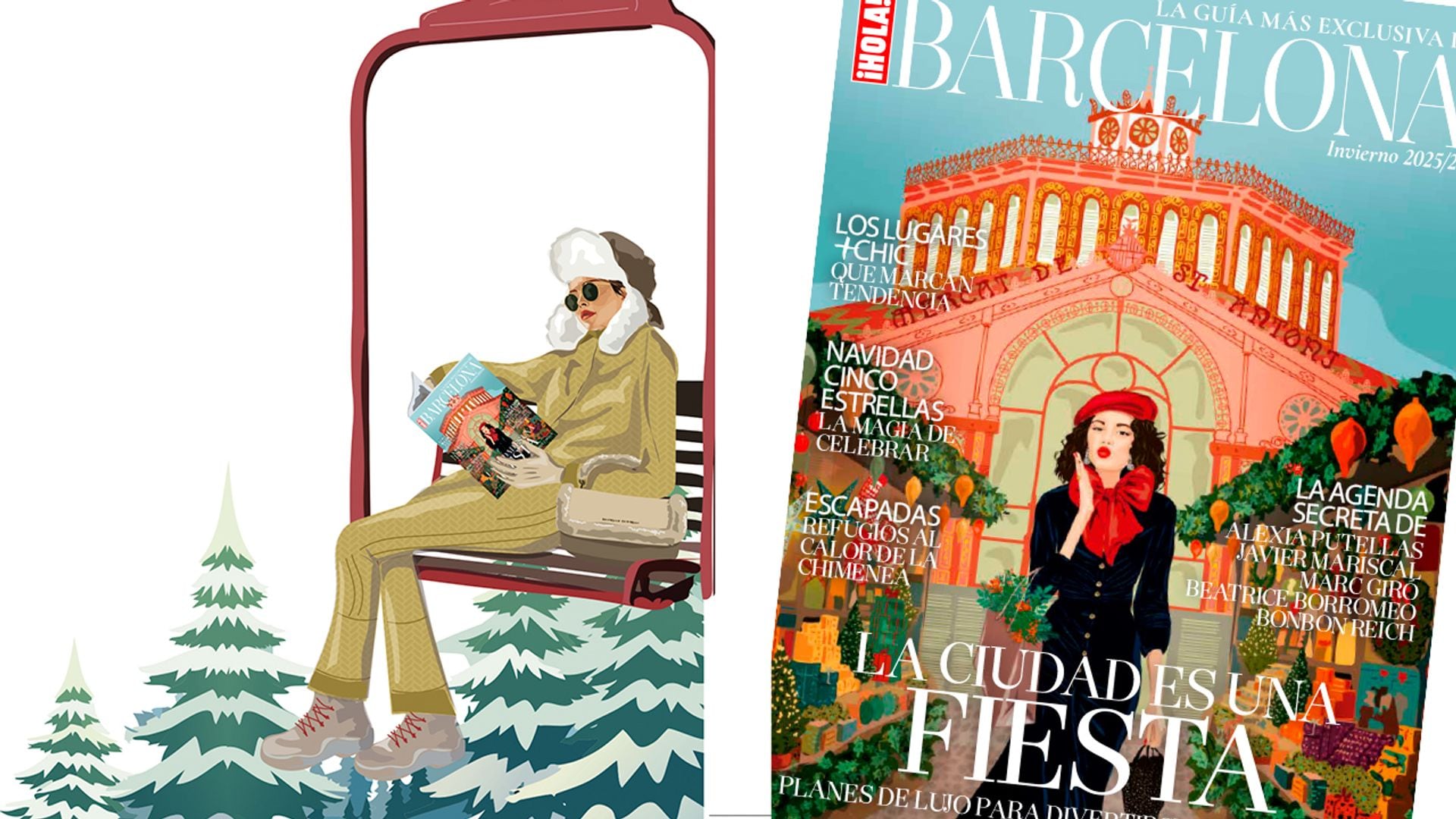 Ya está a la venta la guía ¡HOLA! Barcelona, el número especial de invierno con propuestas gastro, planes culturales, escapadas, restaurantes... y la agenda más completa con planes para Navidad, conciertos, cine, teatro, exposiciones...