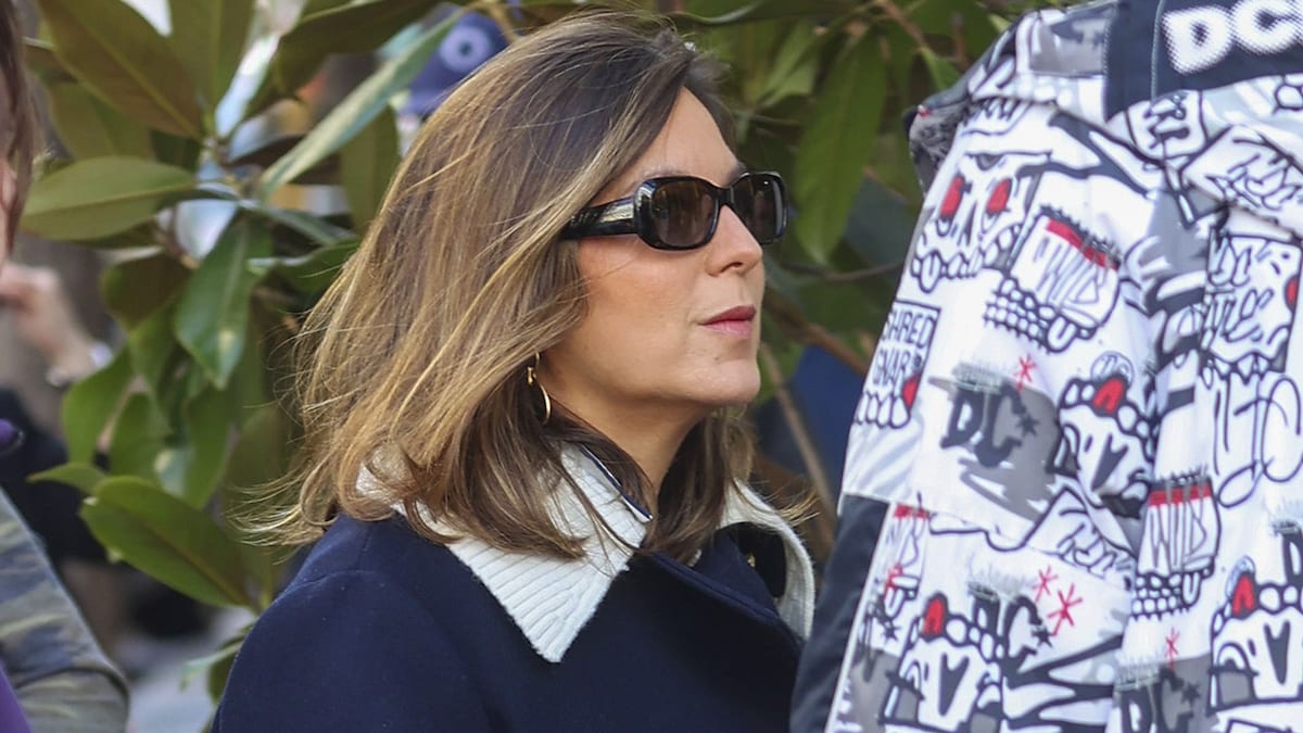 Las imágenes de Chábeli Iglesias en Madrid para el rodaje de su programa de  televisión