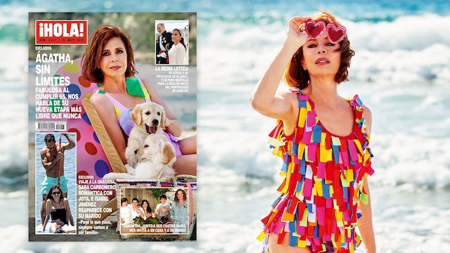 Ágatha Ruiz de la Prada en la portada de Hola