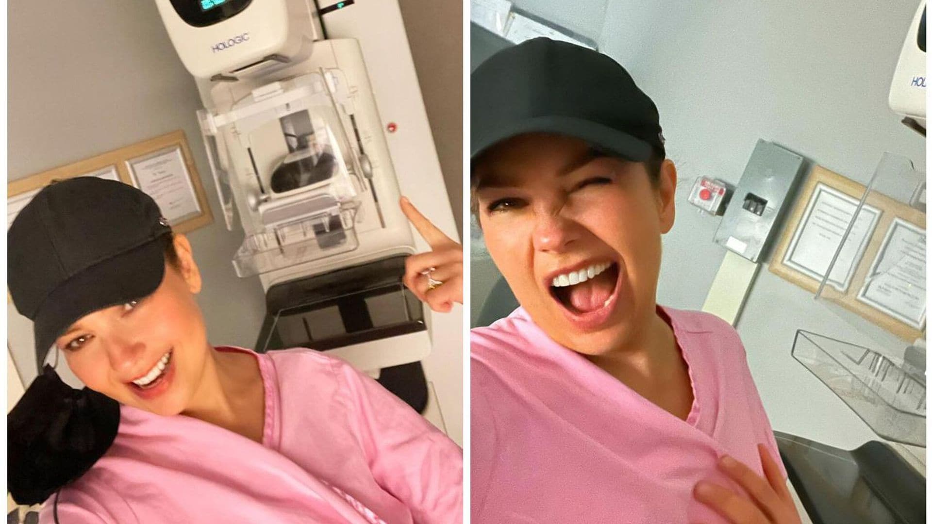 Estrellas en acción: Thalía hace conciencia con su mastografía en el mes contra el cáncer de mama
