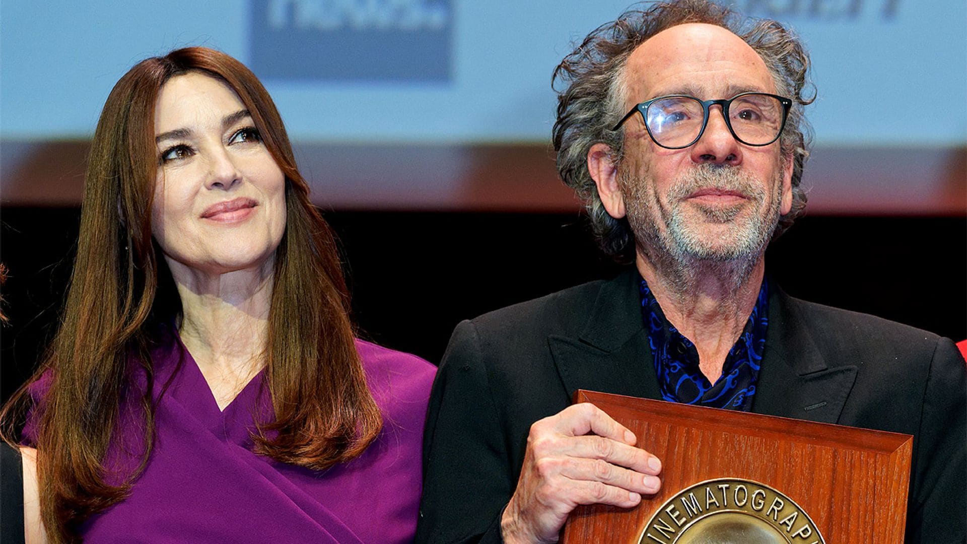 Monica Bellucci y Tim Burton se divierten en un tablao flamenco de Madrid y tenemos todos los detalles