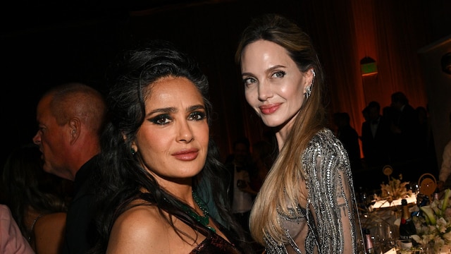Salma Hayek y Angelina Jolie