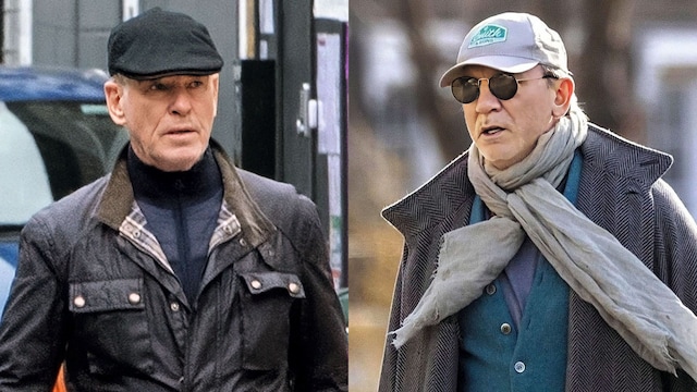 Pierce Brosnan y Daniel Craig
