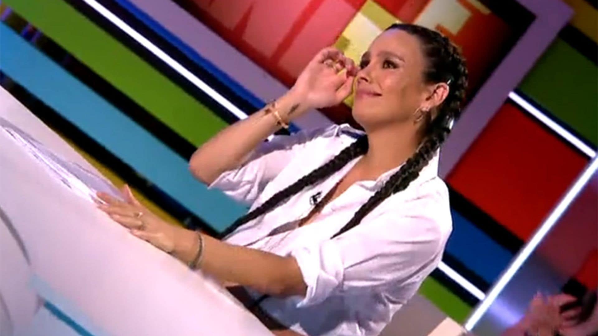 Cristina Pedroche se rompe en su adiós a Zapeando: "No me lo esperaba para nada"