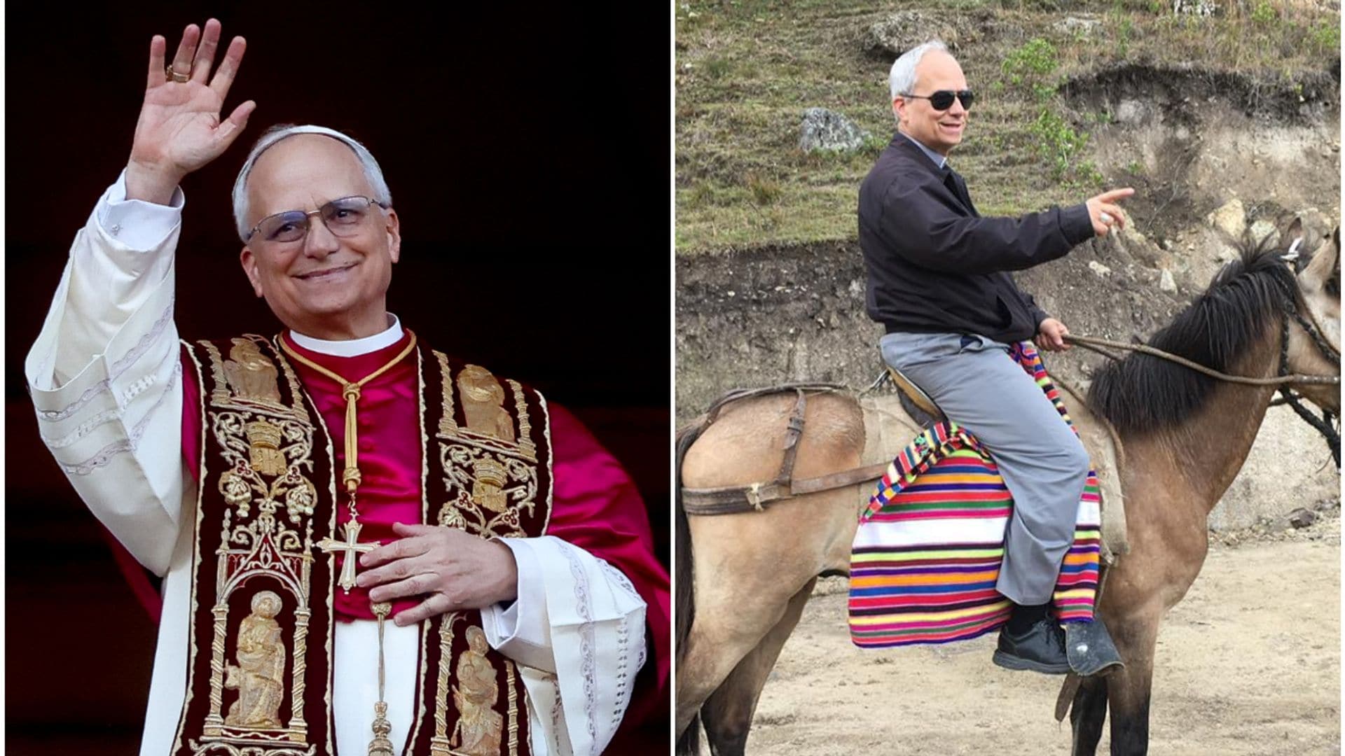 El Papa León XIV y la historia detrás de su foto viral montando a caballo en Perú