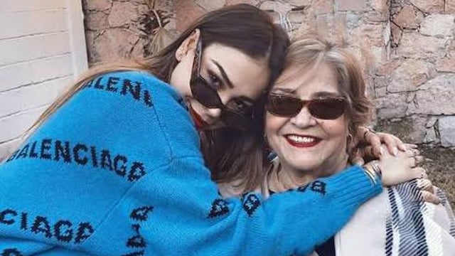 danna paola y su abuelita chelo