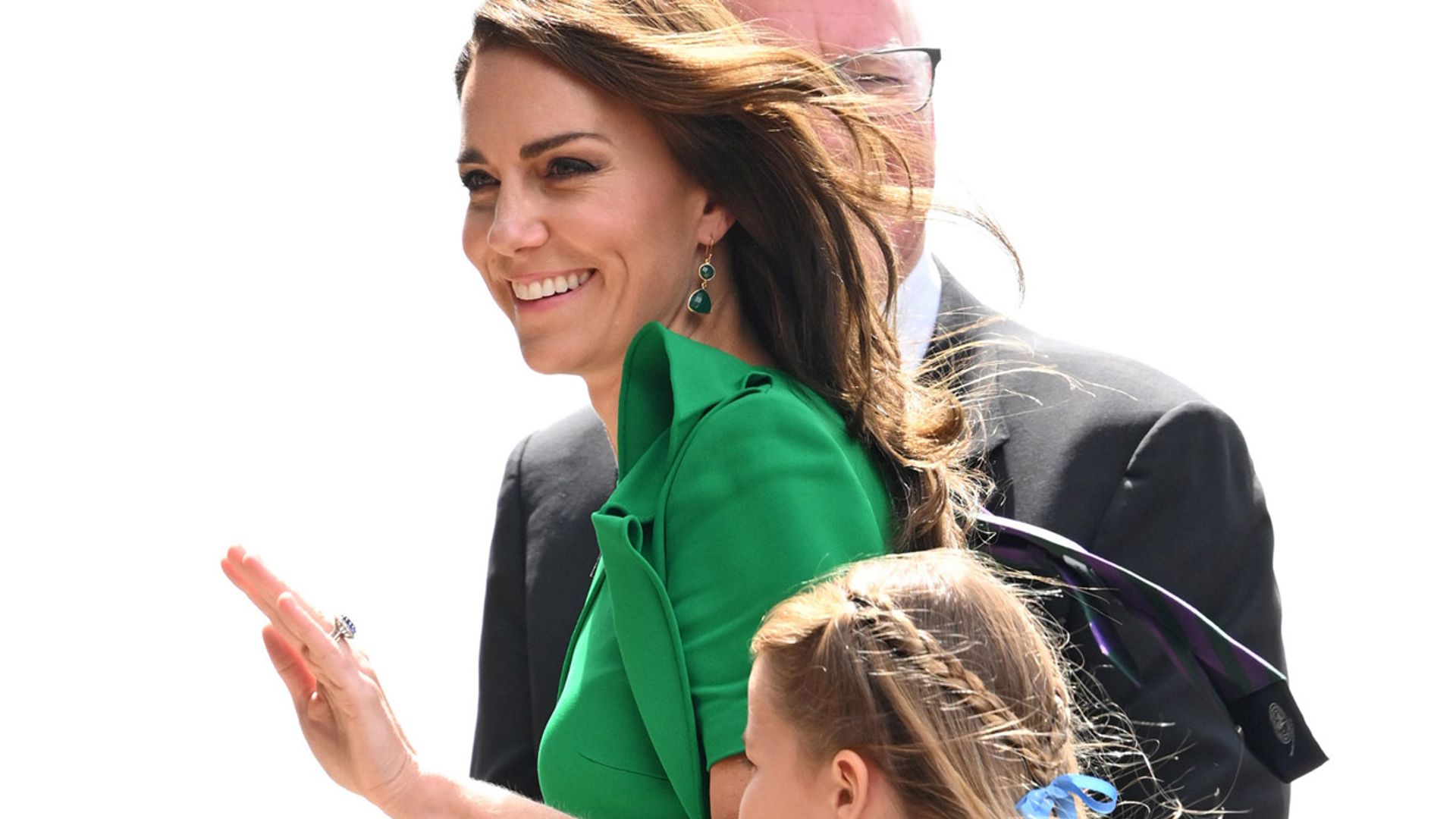 El simbólico diseño 'verde Wimbledon' de la princesa de Gales con lazo XL y pendientes asequibles