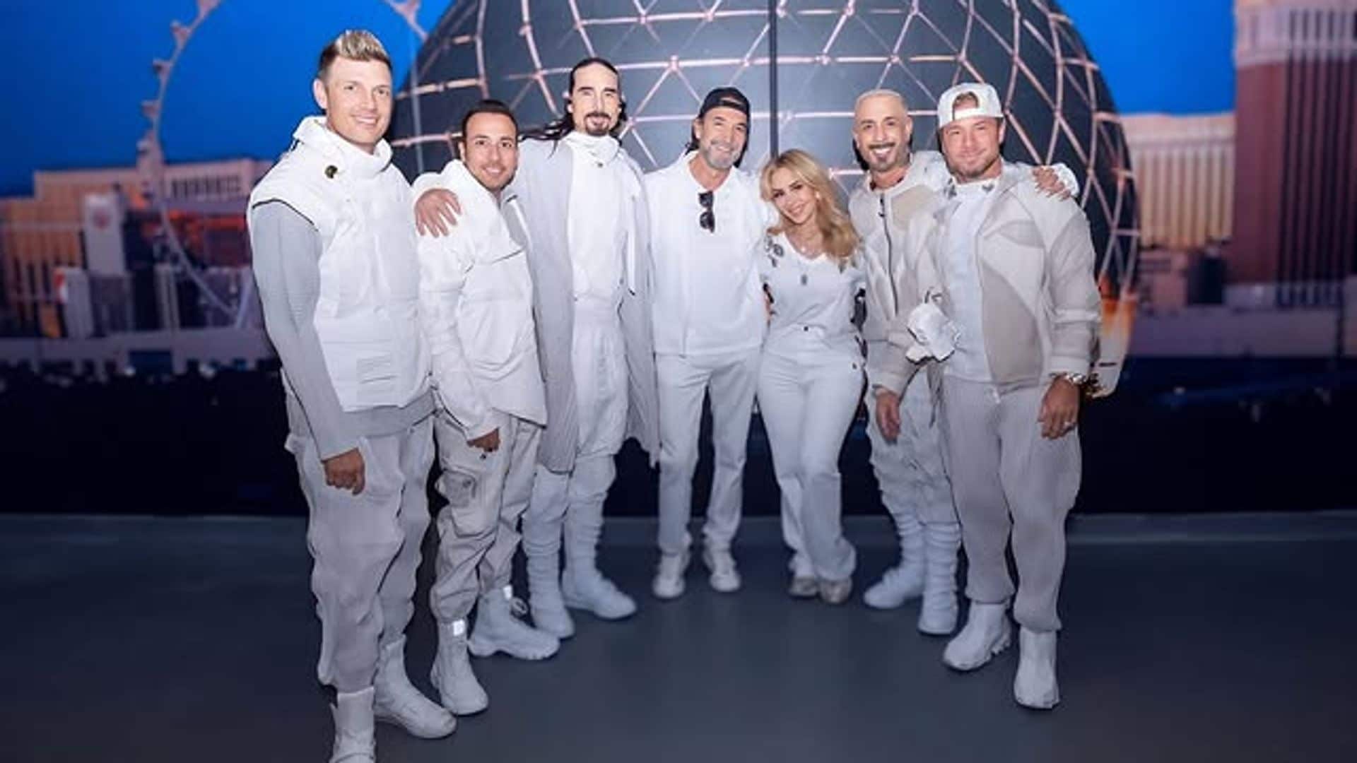 Marco Antonio Solís 'El Buki' y su mujer, Cristy Solis, convivieron con los integranres de los Backstreet Boys 