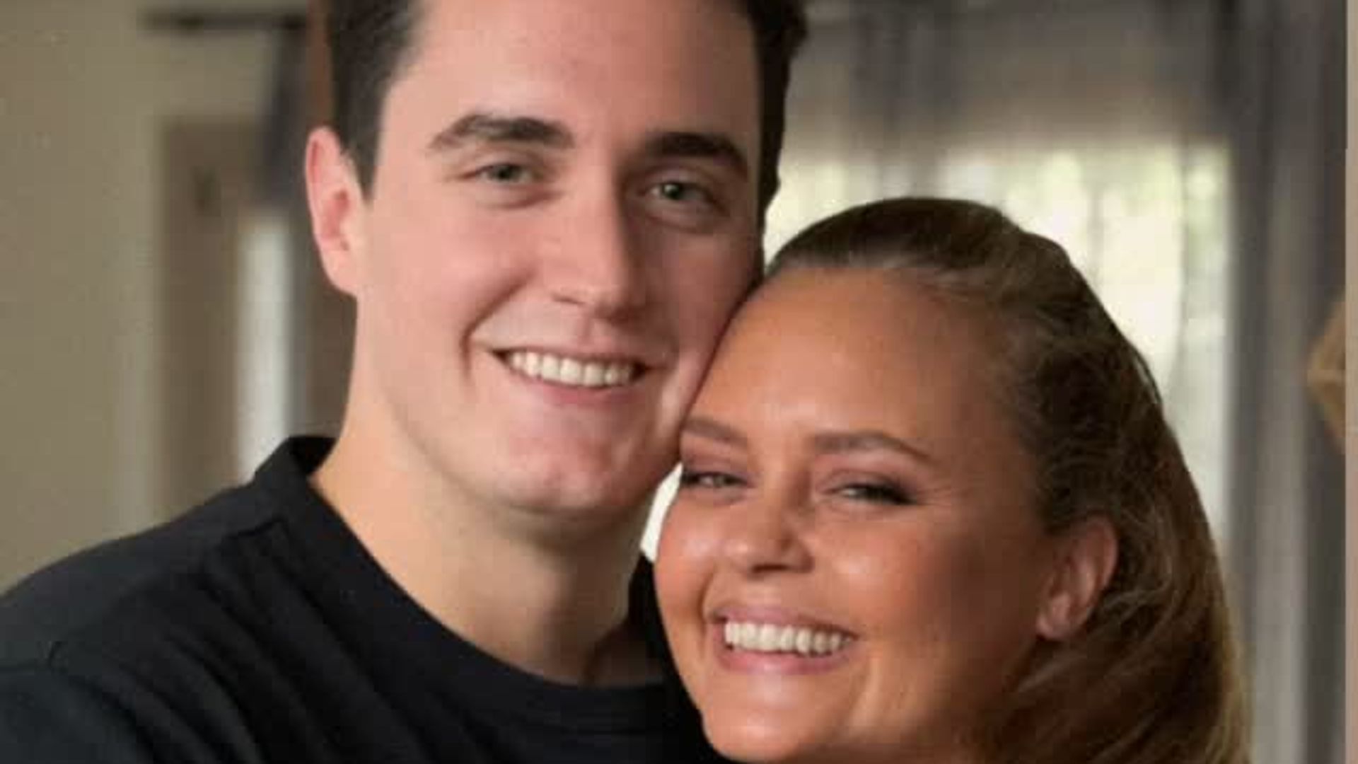 Shaila Dúrcal junto a su sobrino Christian