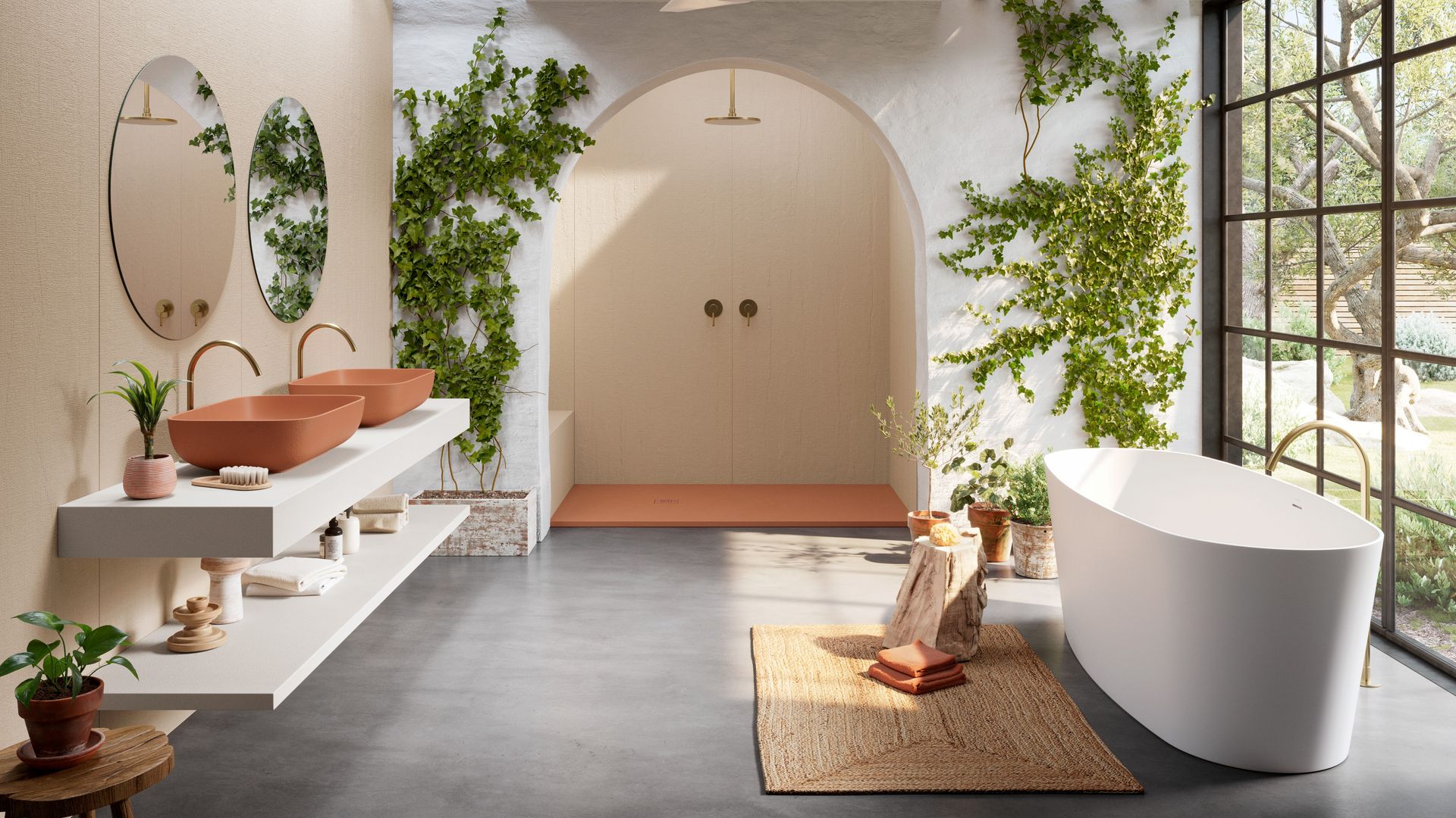 Los baños con bañera más bonitos para este mes de julio: 12 ideas exentas y empotradas para soñar en casa