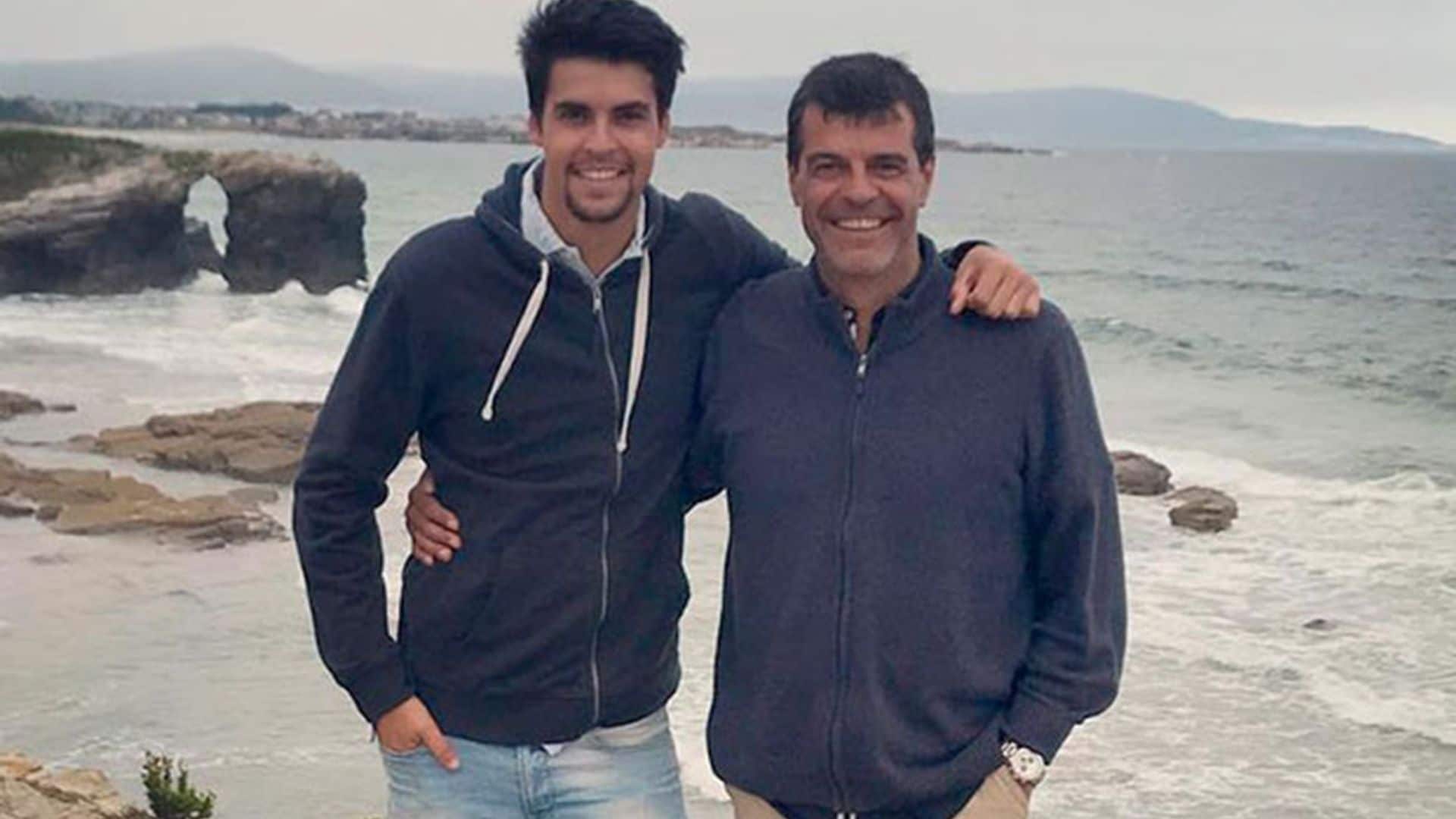 El hijo de Andoni Ferreño, heredero del físico y del talento de su padre, debuta como reportero