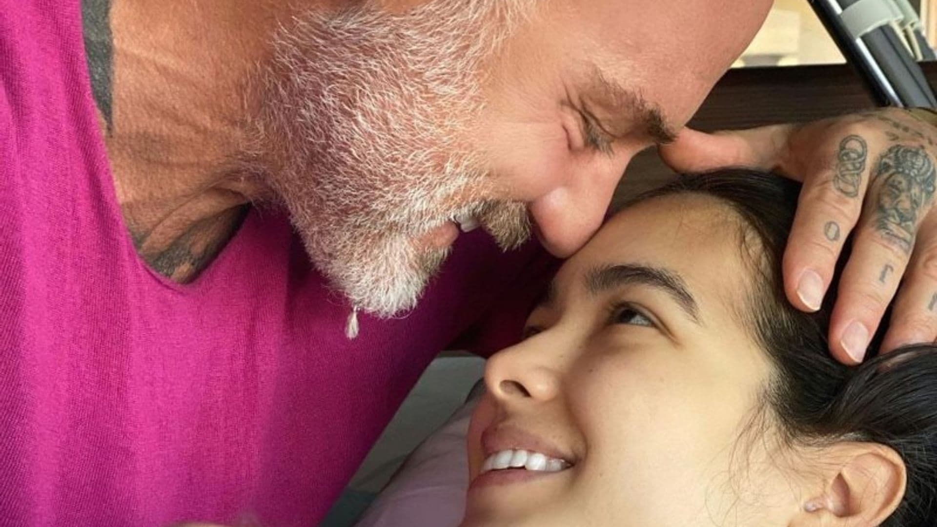 ¡Ya nació! Gianluca Vacchi y Sharon Fonseca se han convertido en padres