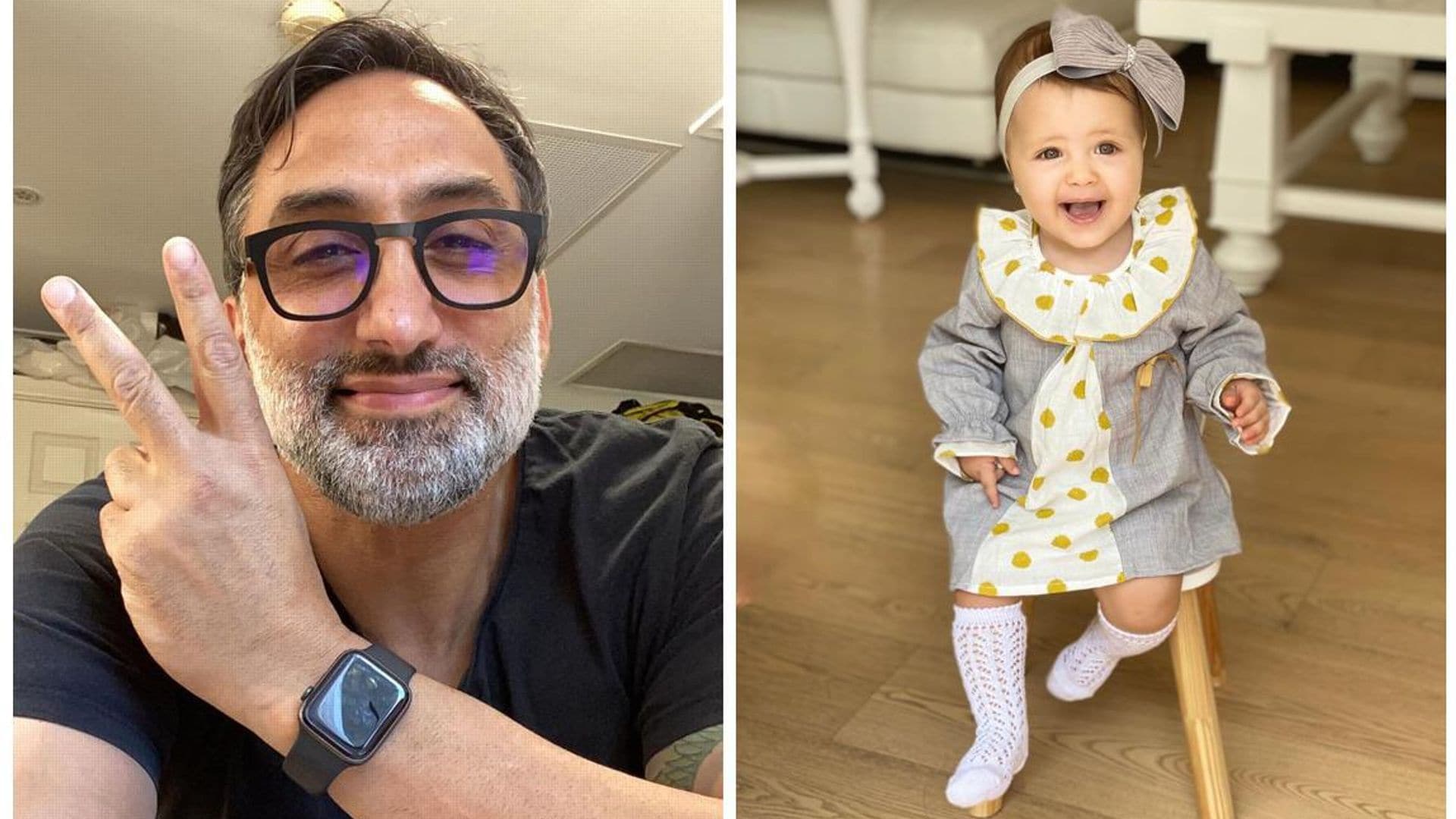 Ex esposo de Marlene Favela felicita a su hija Bella en su primer cumpleaños