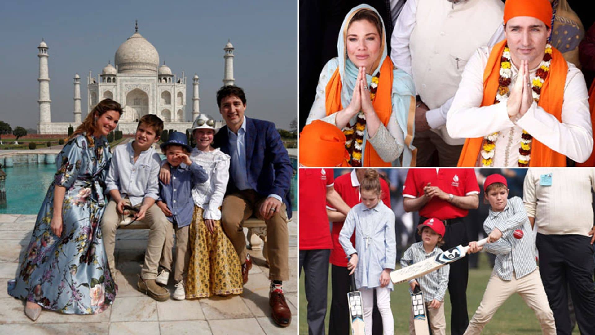FOTOGALERÍA: El álbum del viaje de Trudeau y familia a la India que tanto está dando que hablar