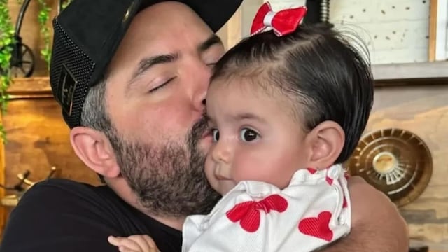 José Eduardo Derbez con su amada hija Tessa.